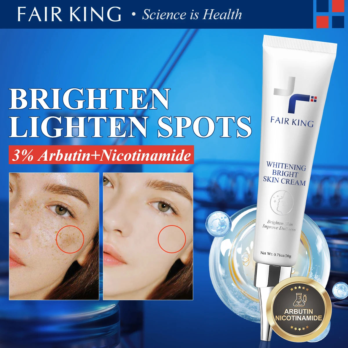 Dark Spot Corrector Face Cream.