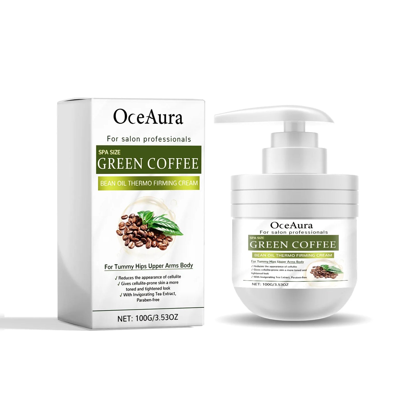 OCEAURA Lifting, Anti-Cellulite. Tightening & Firming Body Oil.