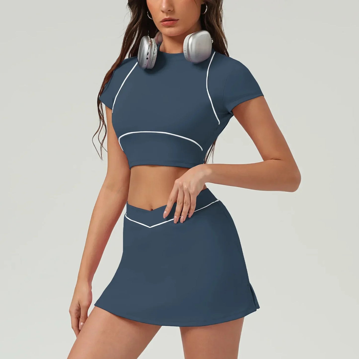 High Waist Quick-drying Sports Fitness Set.