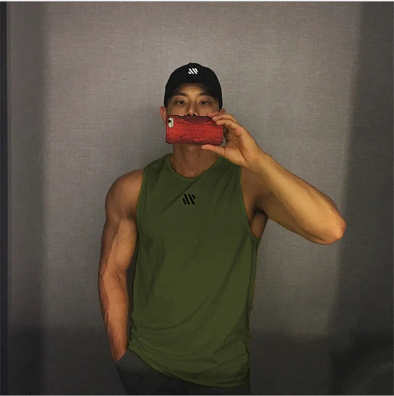 GITF Men Bodybuilding Tank Tops For Gym Workout.