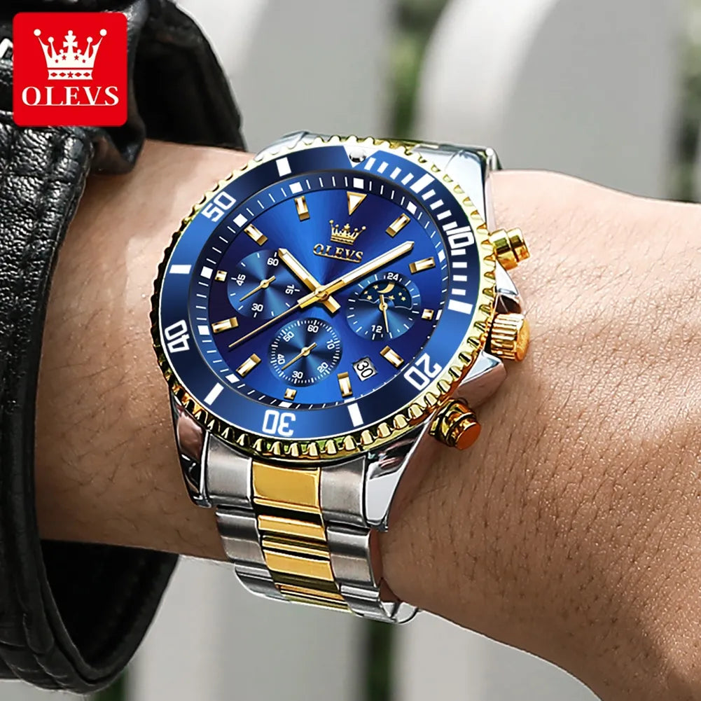 OLEVS waterproof Men's watch.