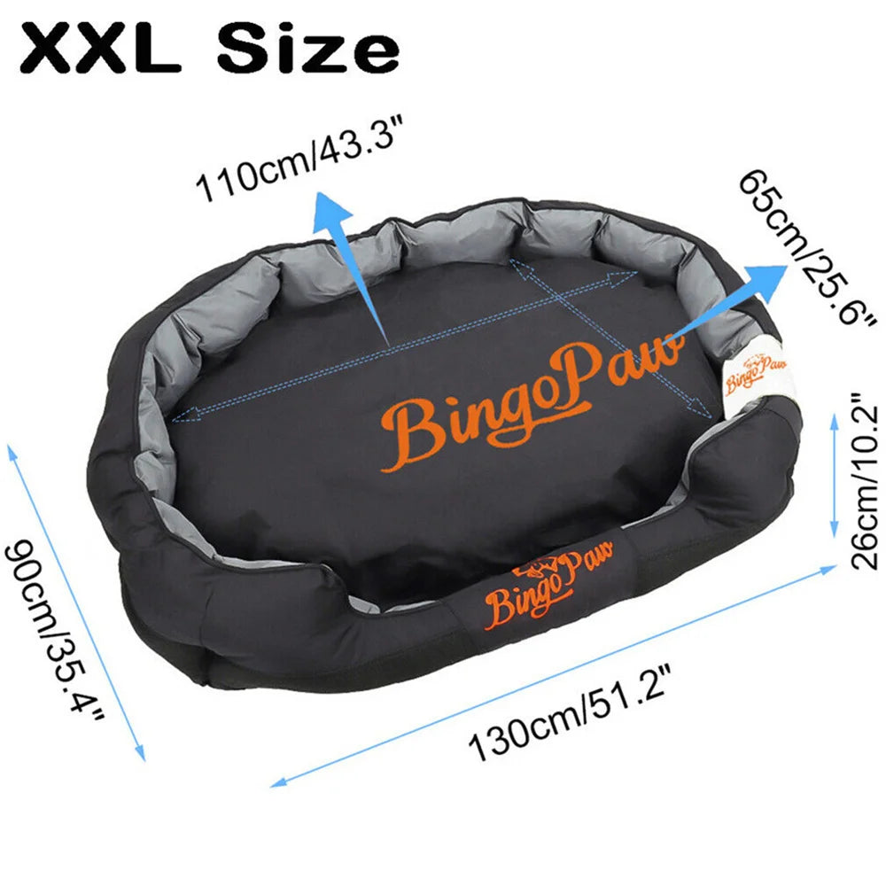 Waterproof XXL XL L Orthopedic Sofa Dog Bed.