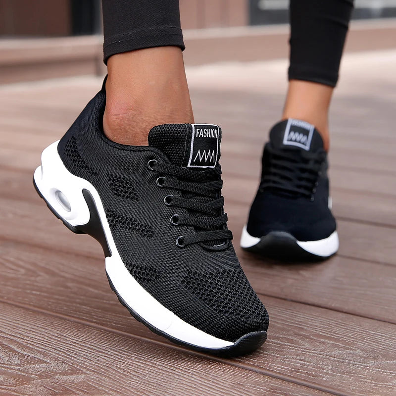 FASHON Mesh Breathable Running Shoes For Women.