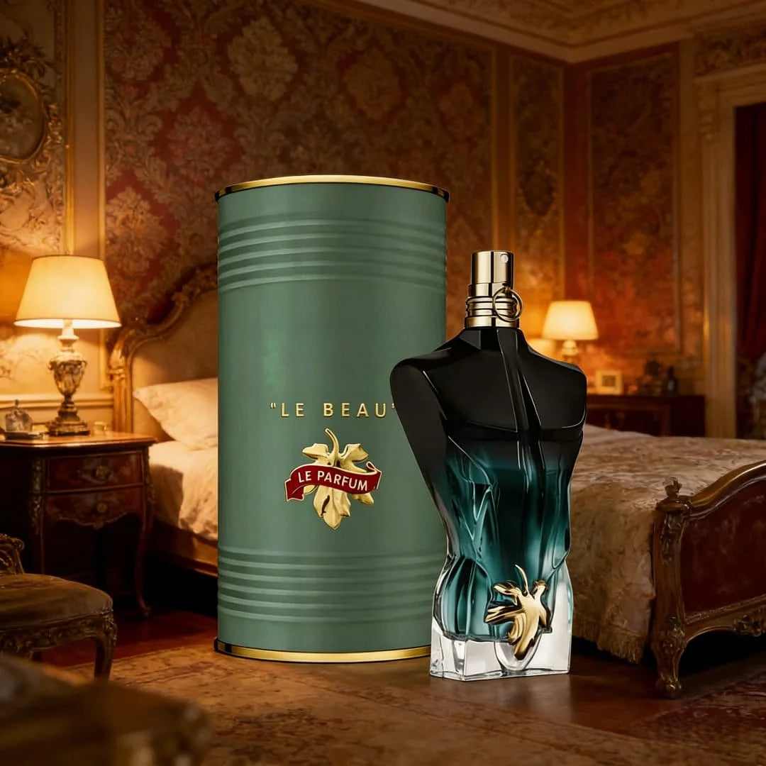 Jean Paul Gaultier Le Beau Le Parfum Iconic Torso Bottle.