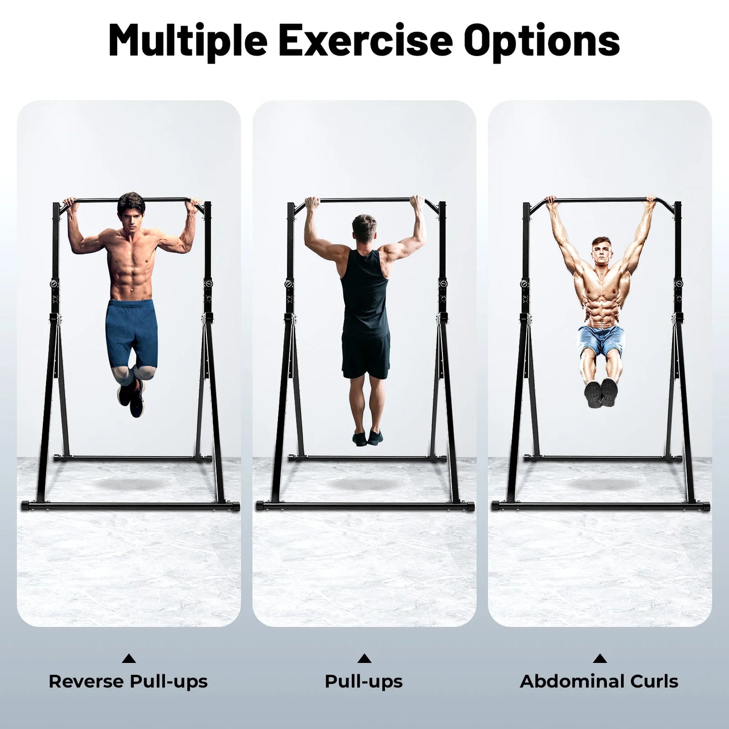 Triangular Pull Up Station for Home & Gym.