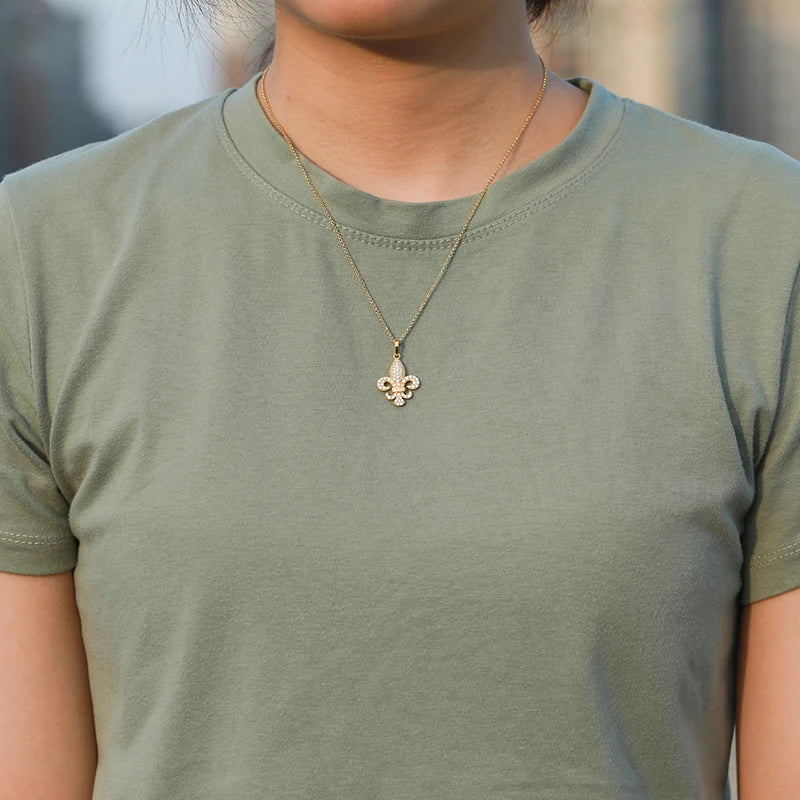 Top Quality Moissanite Star Pendant with Necklace .