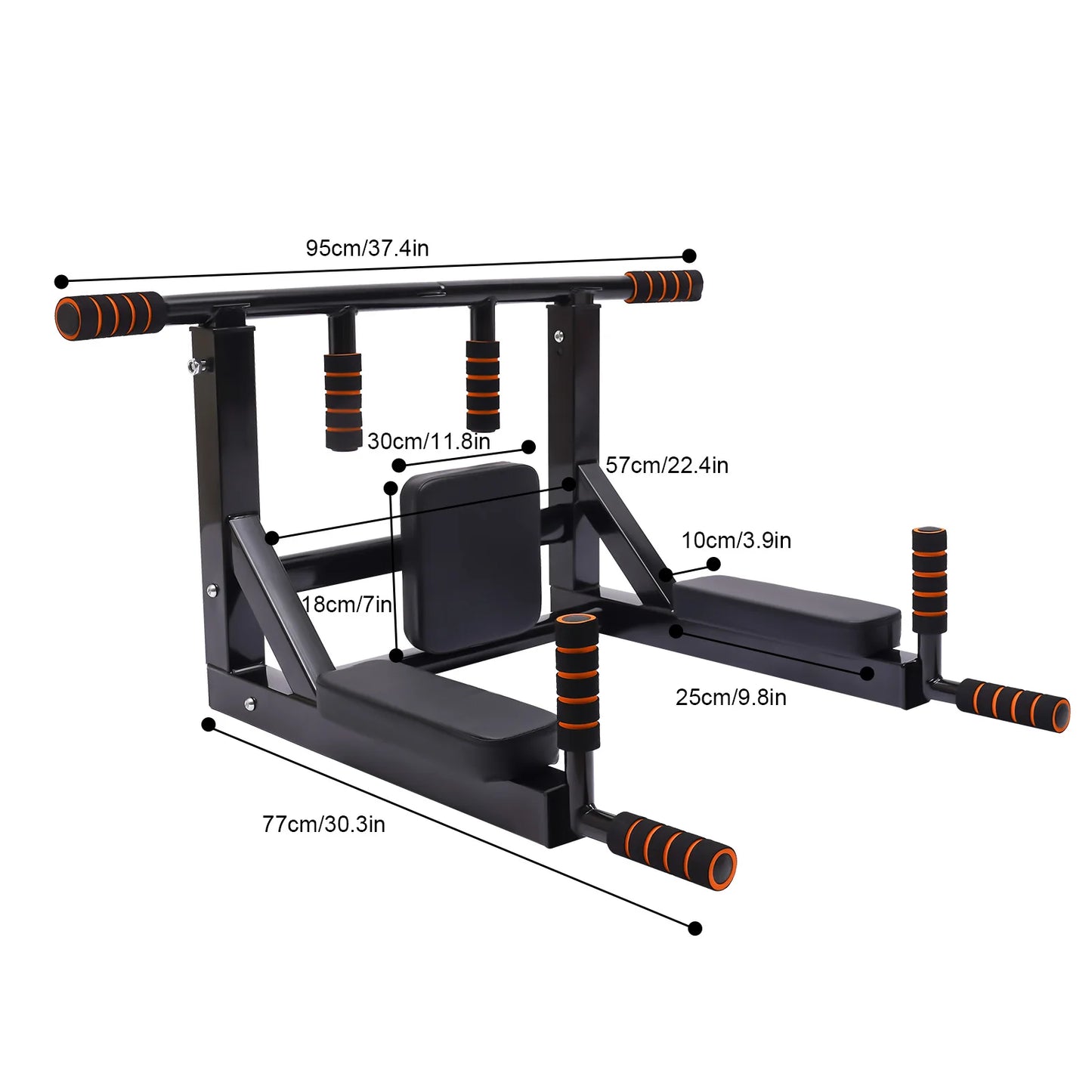 Wall Mounted Pull Up Bar Training Equipment.