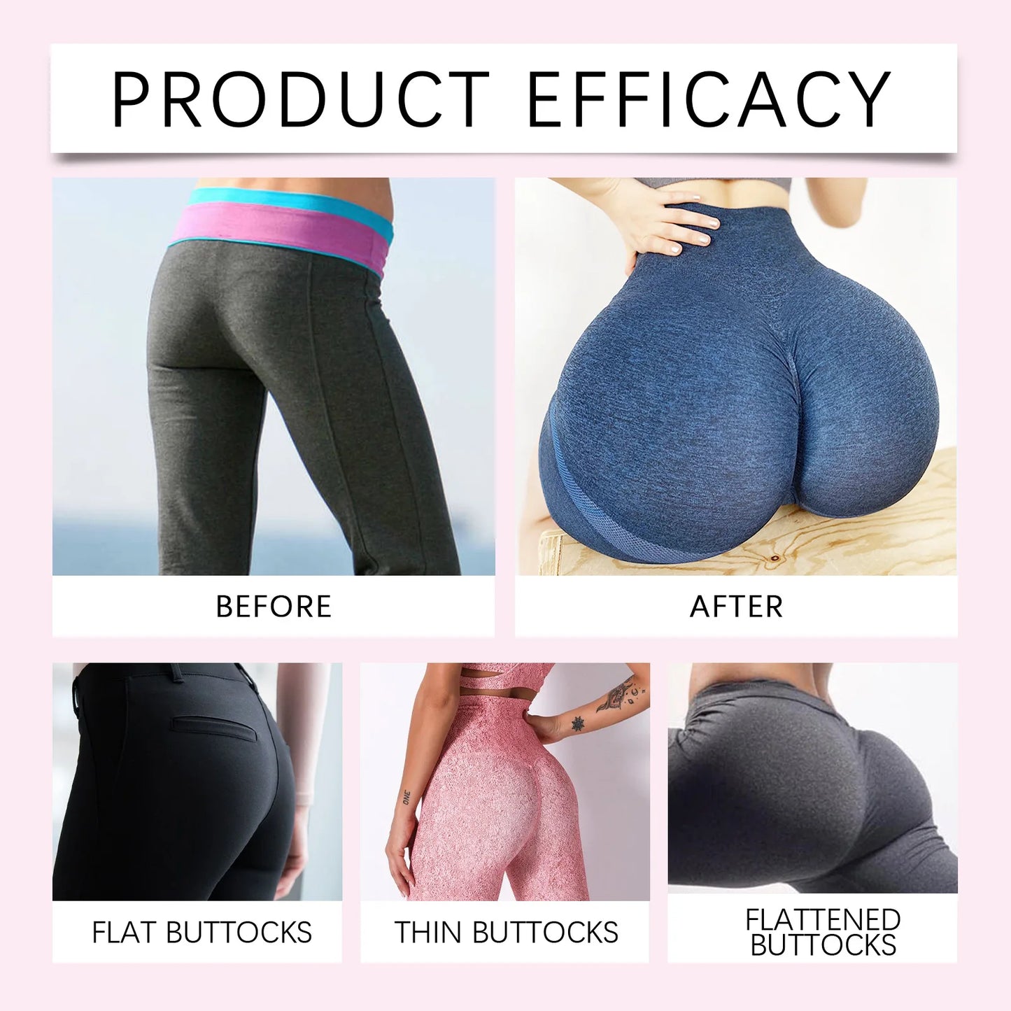 Buttocks Firming and Shaping Body Massage Cream.