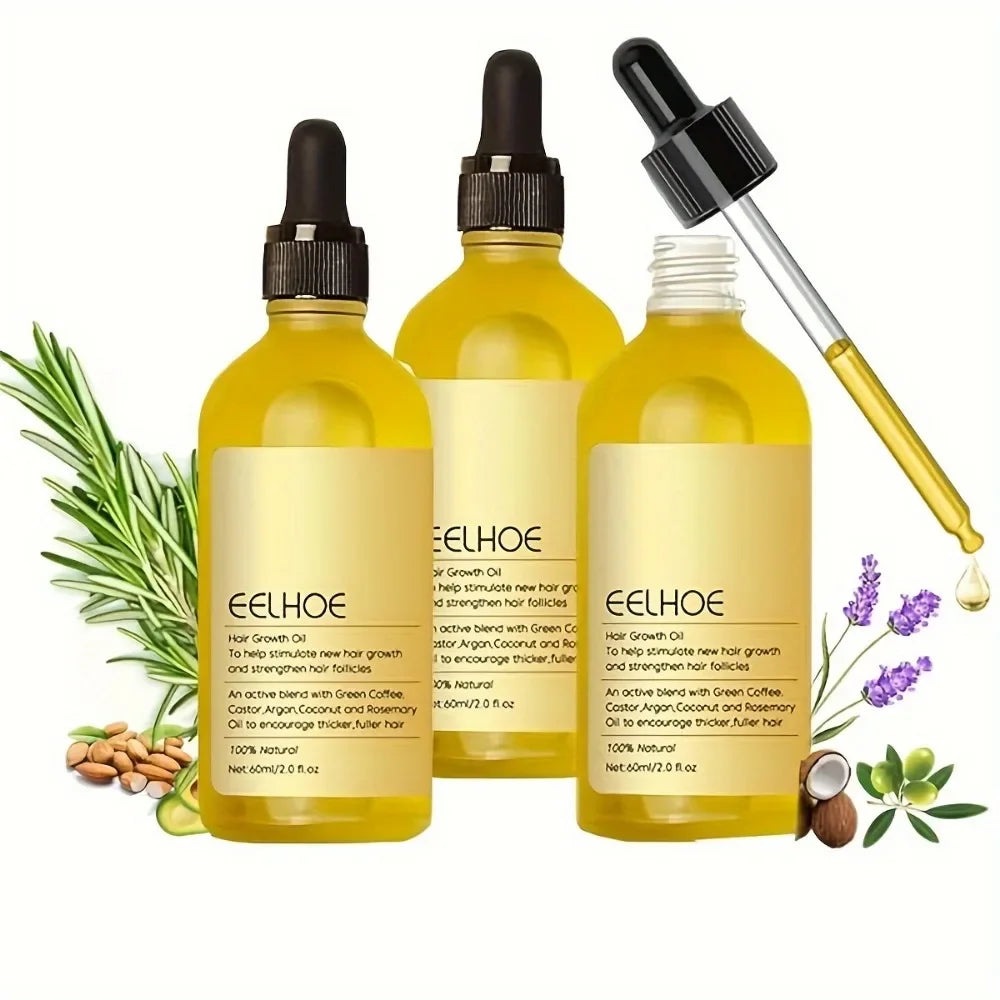 Hair Care with Rosemary and Castor Oil.