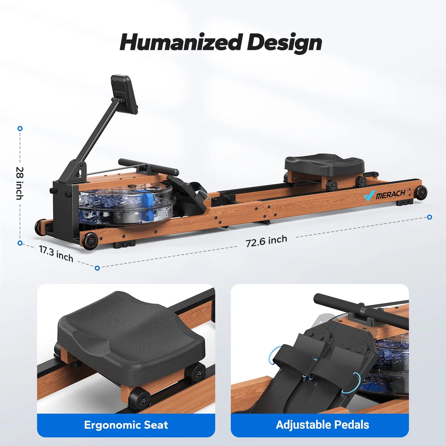 Foldable MERACH Rowing Machines for Home.