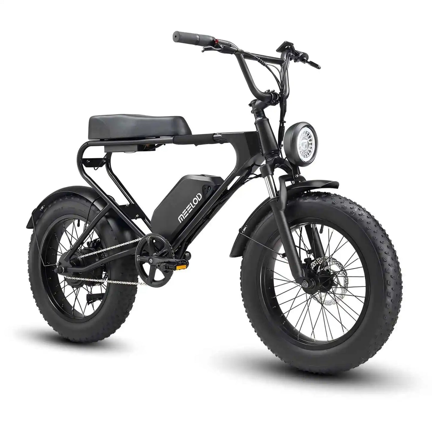 MEELOD DK200 20" Retro Moped Style Electric Bike .