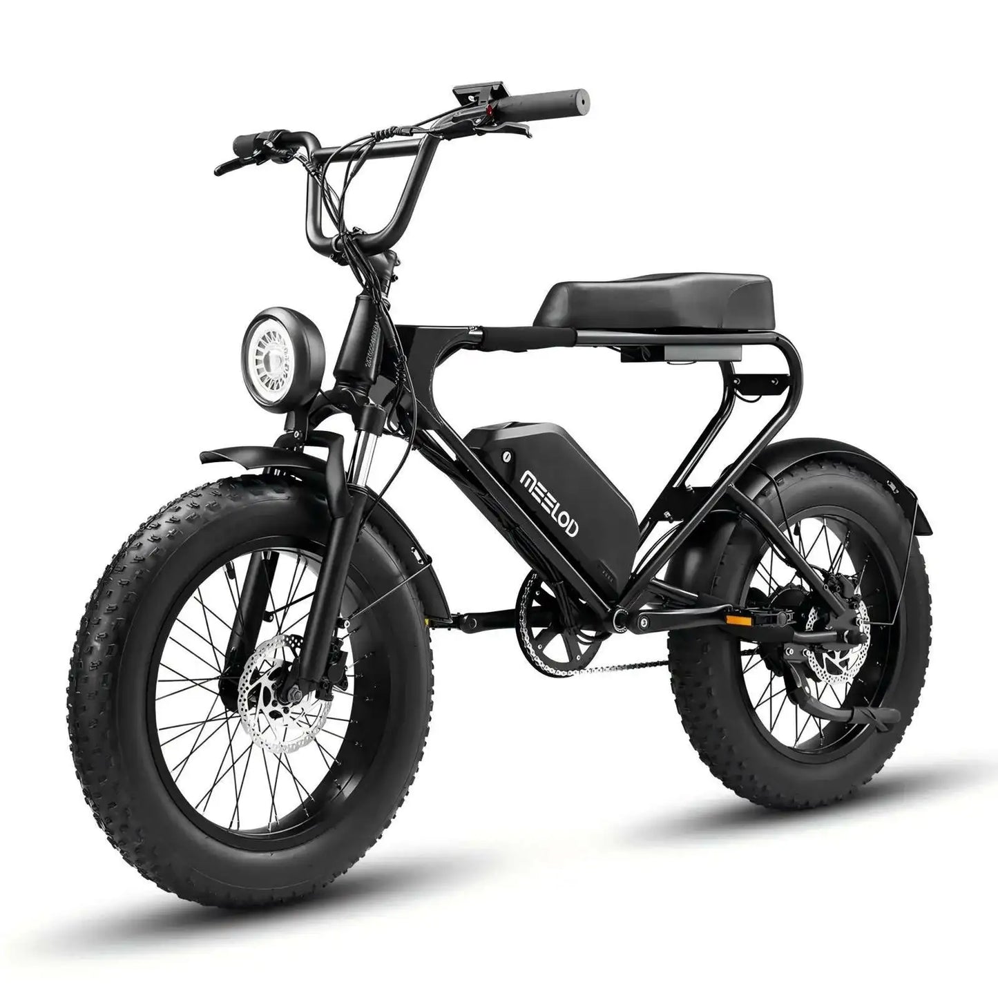 MEELOD DK200 20" Retro Moped Style Electric Bike .