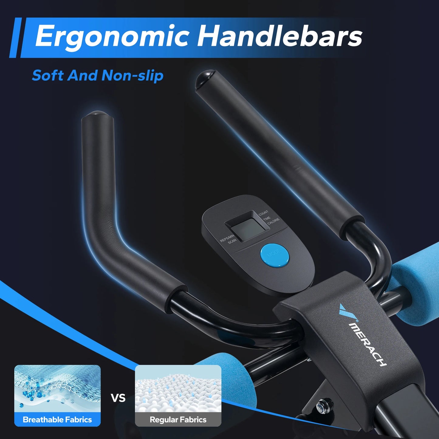 MERACH Ab Machine , Foldable  With Knee Protection.