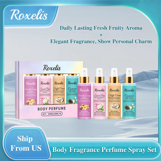 Roxelis 1set Body Fragrance Elegant  Perfume Spray.