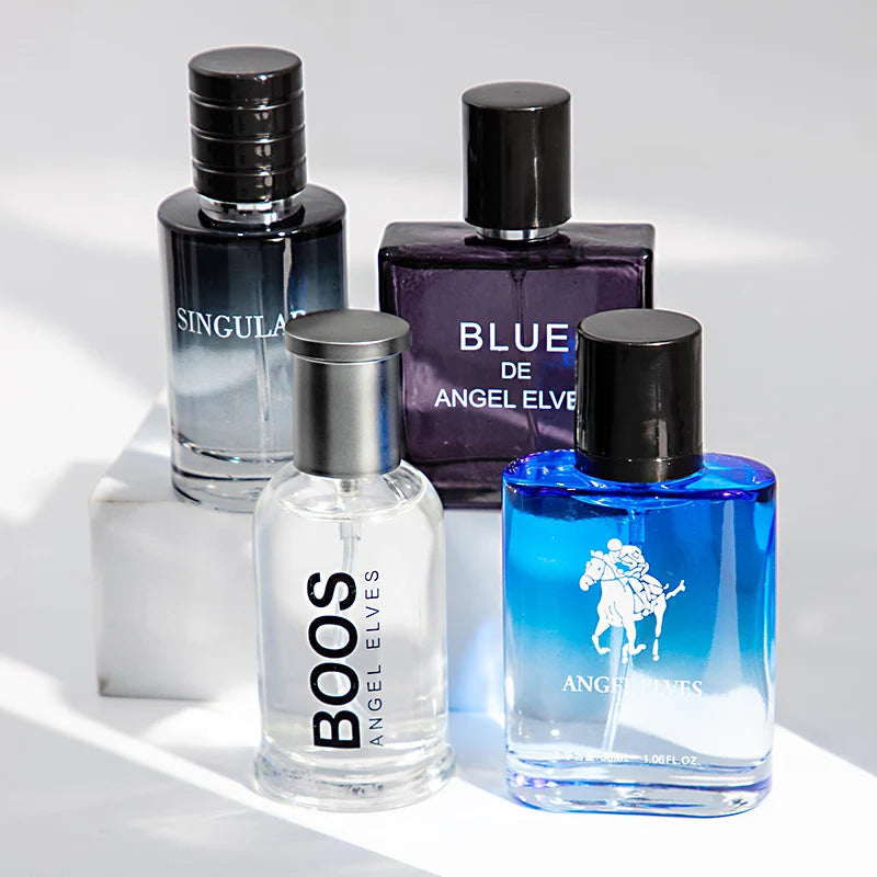 Angel Elves  Long Lasting 4 Pcs Luxury Men Cologne Gift Set.