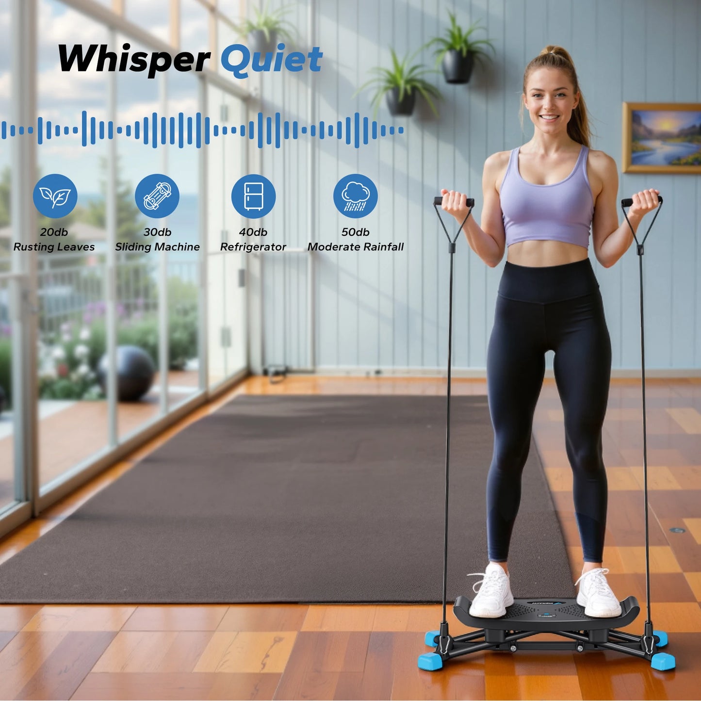 MERACH  Simulated Ski Training Machine For  Full Body Aerobic Exercise.