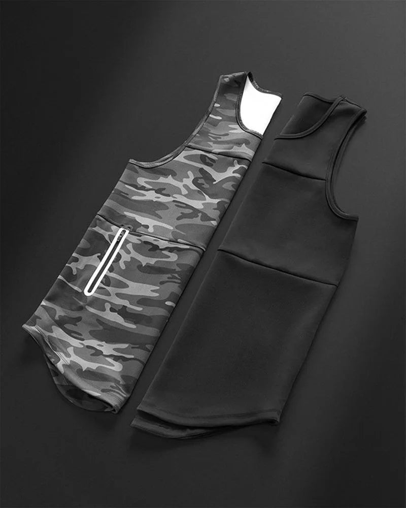 Men  quick drying running vest.