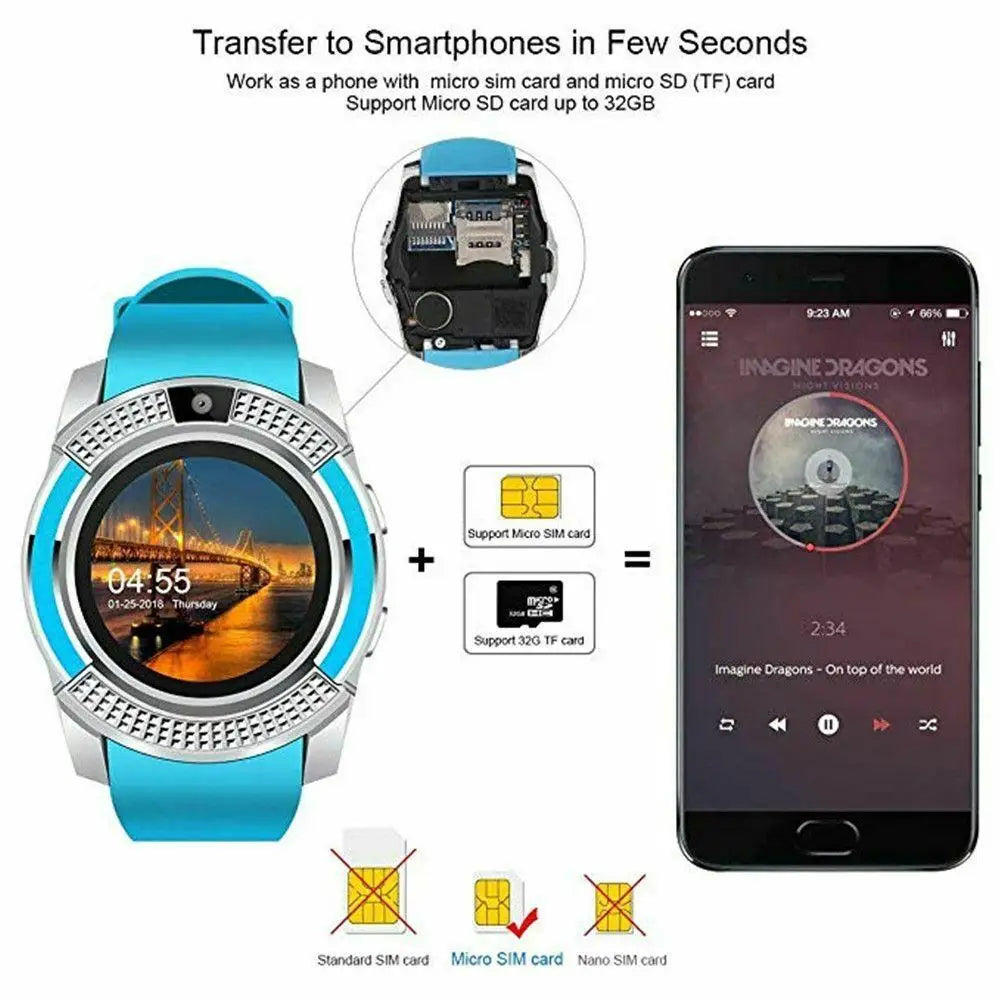 Waterproof Bluetooth Smart Watch For  Men .