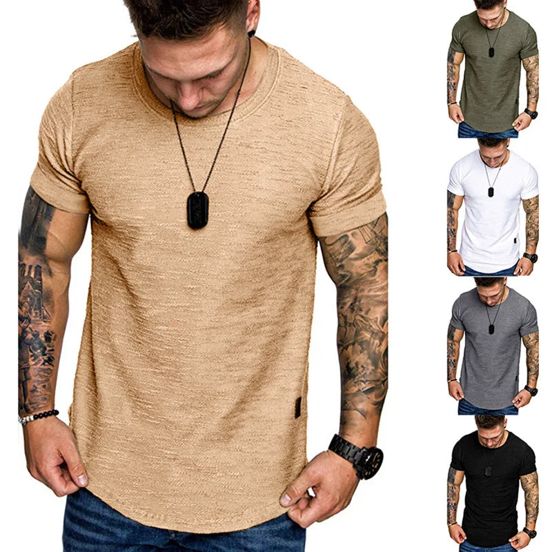 Men's  fitness  t-shirt.