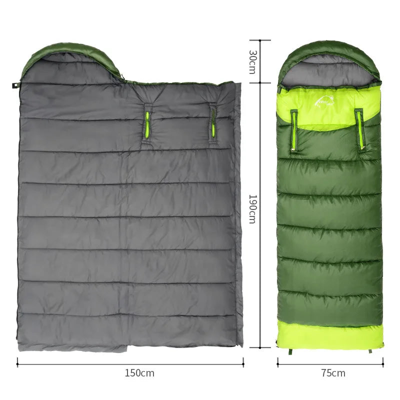 Camping Sleeping Bag Ultralight & Waterproof .