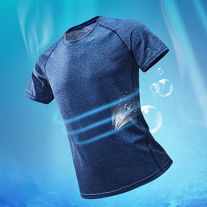 Breathable Bodybuilding Training Shirts for Men.