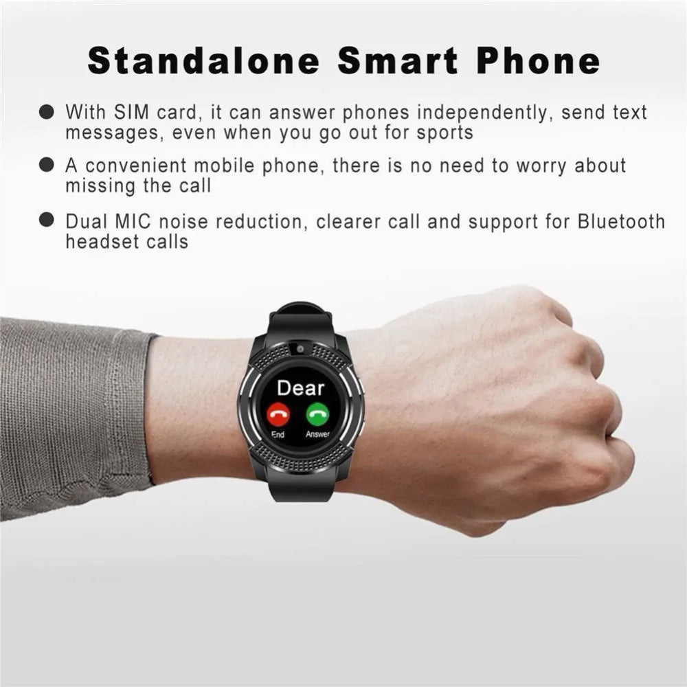 Bluetooth Smart Watch  With Touchscreen Watch for Men & Women.