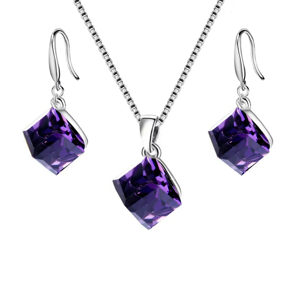 Uloveido 925 Sterling Silver Jewelry Sets.