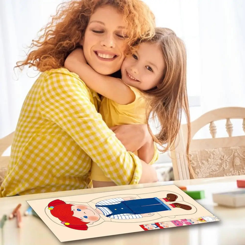 Wooden Human Body Puzzle  For  Boys and Girls.