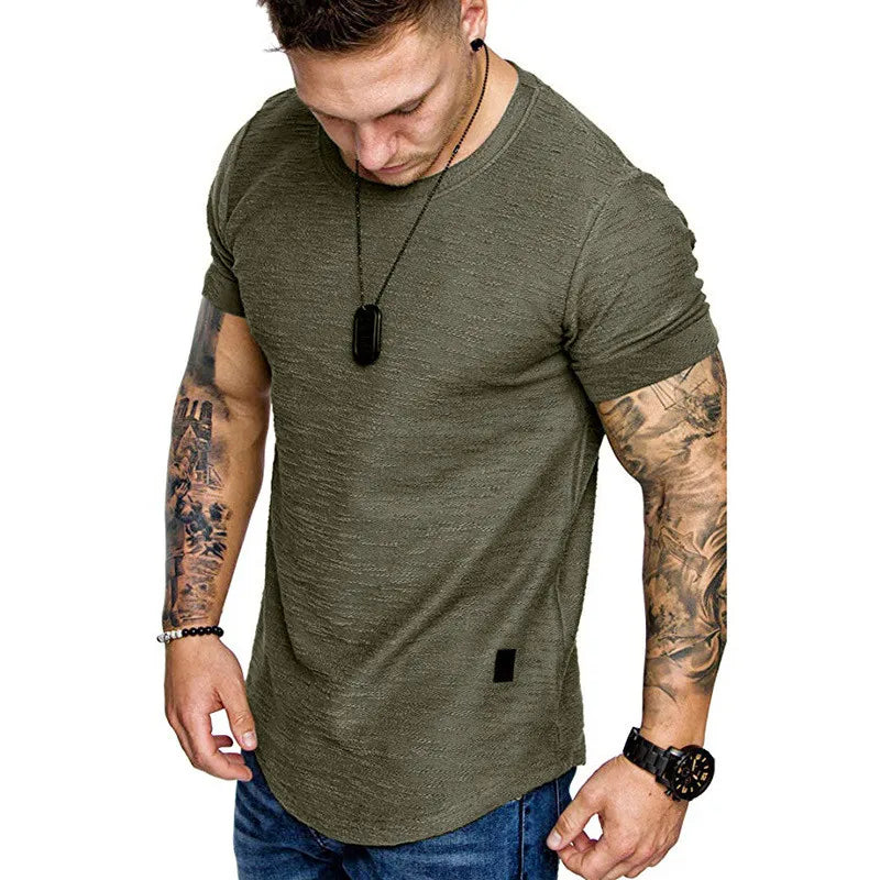 Men's  fitness  t-shirt.