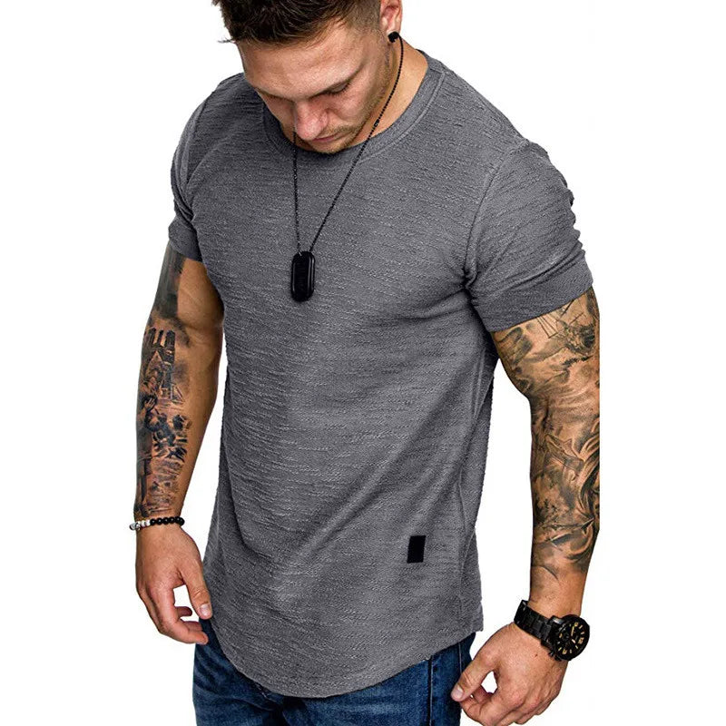 Men's  fitness  t-shirt.