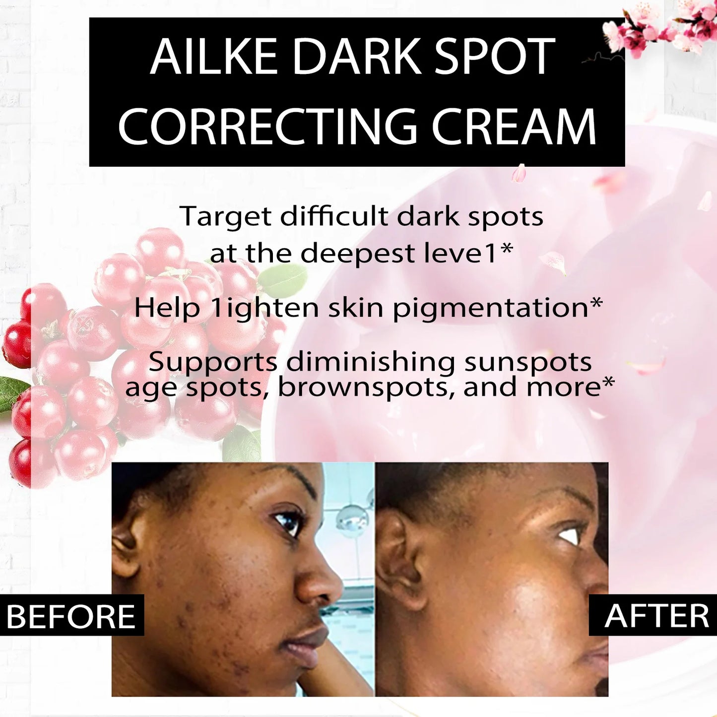 AILKE Dark Spot Corrector Cream For Face & Body.