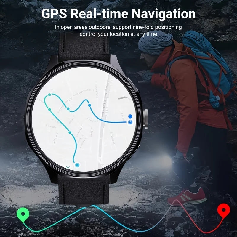 W&O Android 4G SIM Smartwatch For Men and Women.