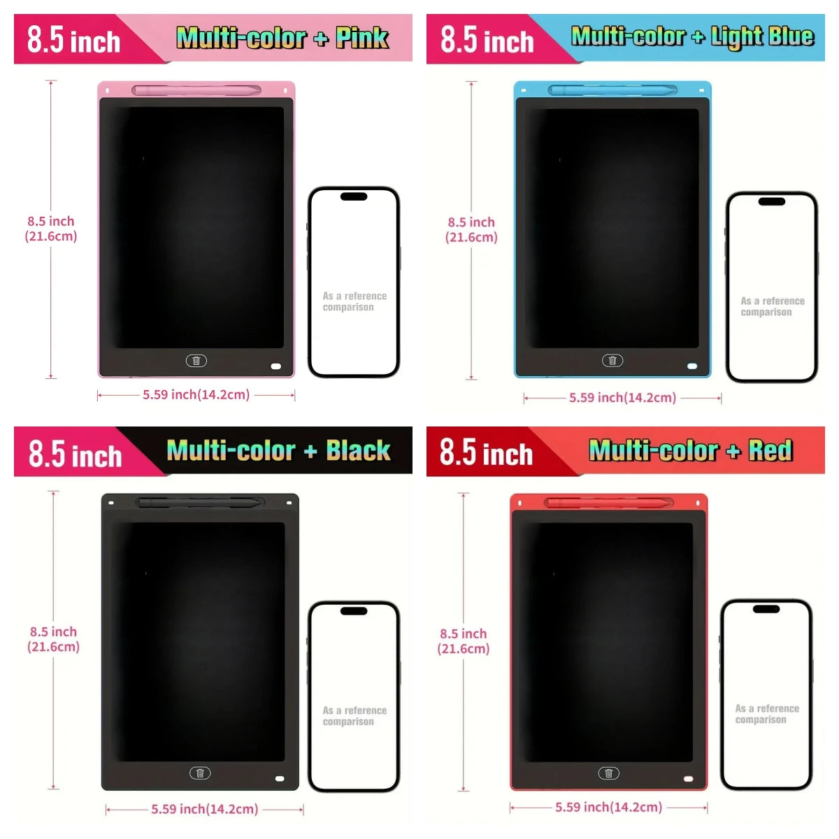 8.5 inch LCD writing and drawing board.