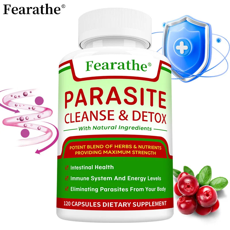 Parasite Cleanse - Bowel Cleansing Supplement & Natural Gut Health