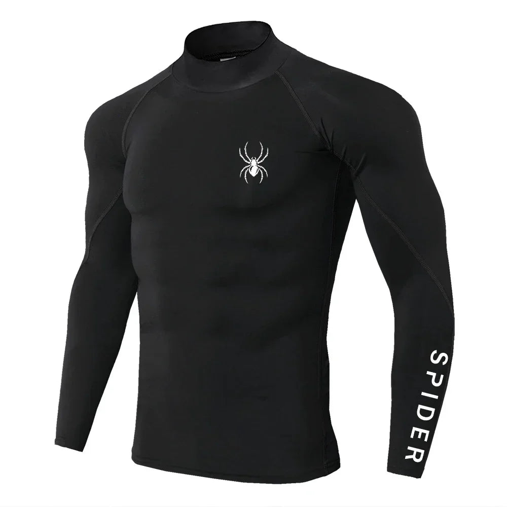 OLGLET Compression Long Sleeve Sport Shirts For Men.