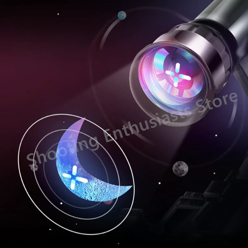 Professional Astronomical Telescope with Powerful Monocular.