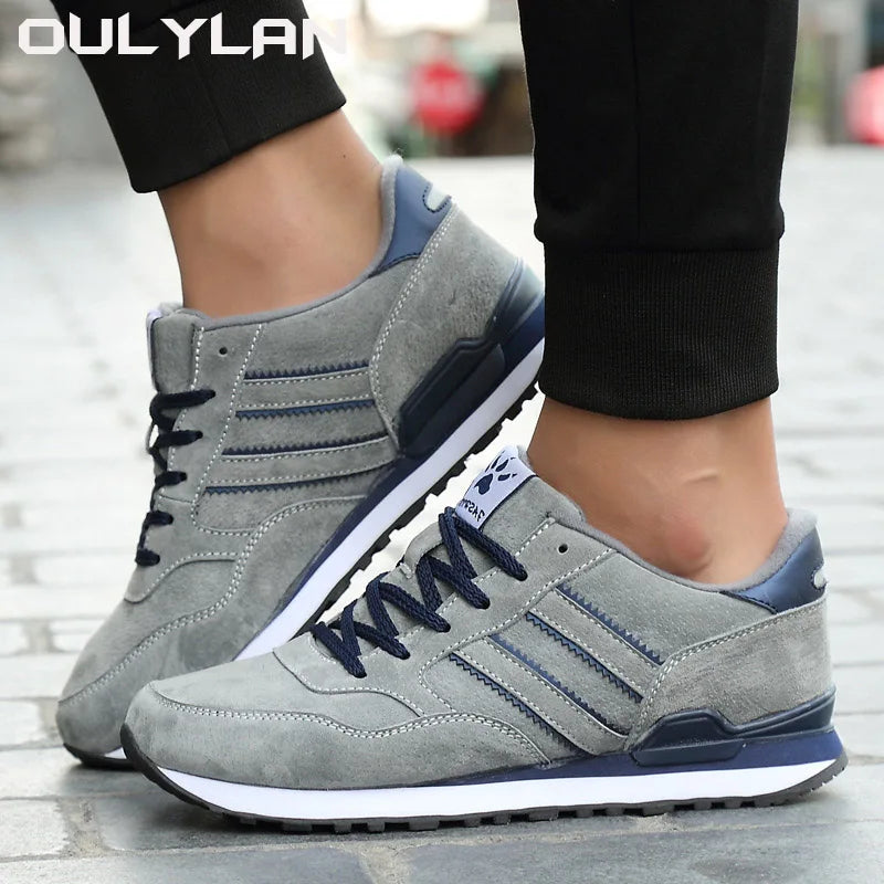 Unisex Oulylan Leather & High Quality  Sneakers.