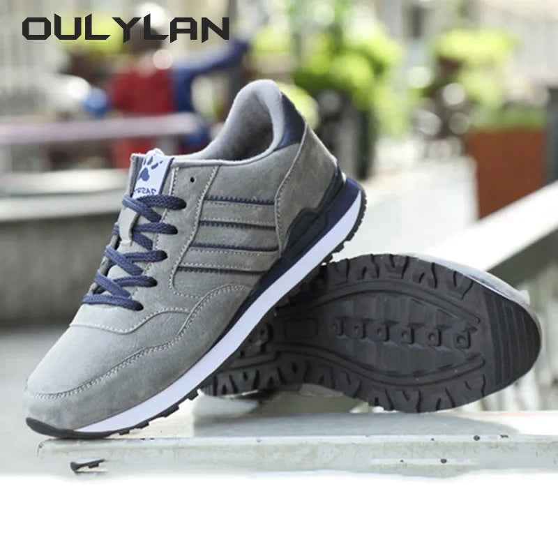 Unisex Oulylan Leather & High Quality  Sneakers.