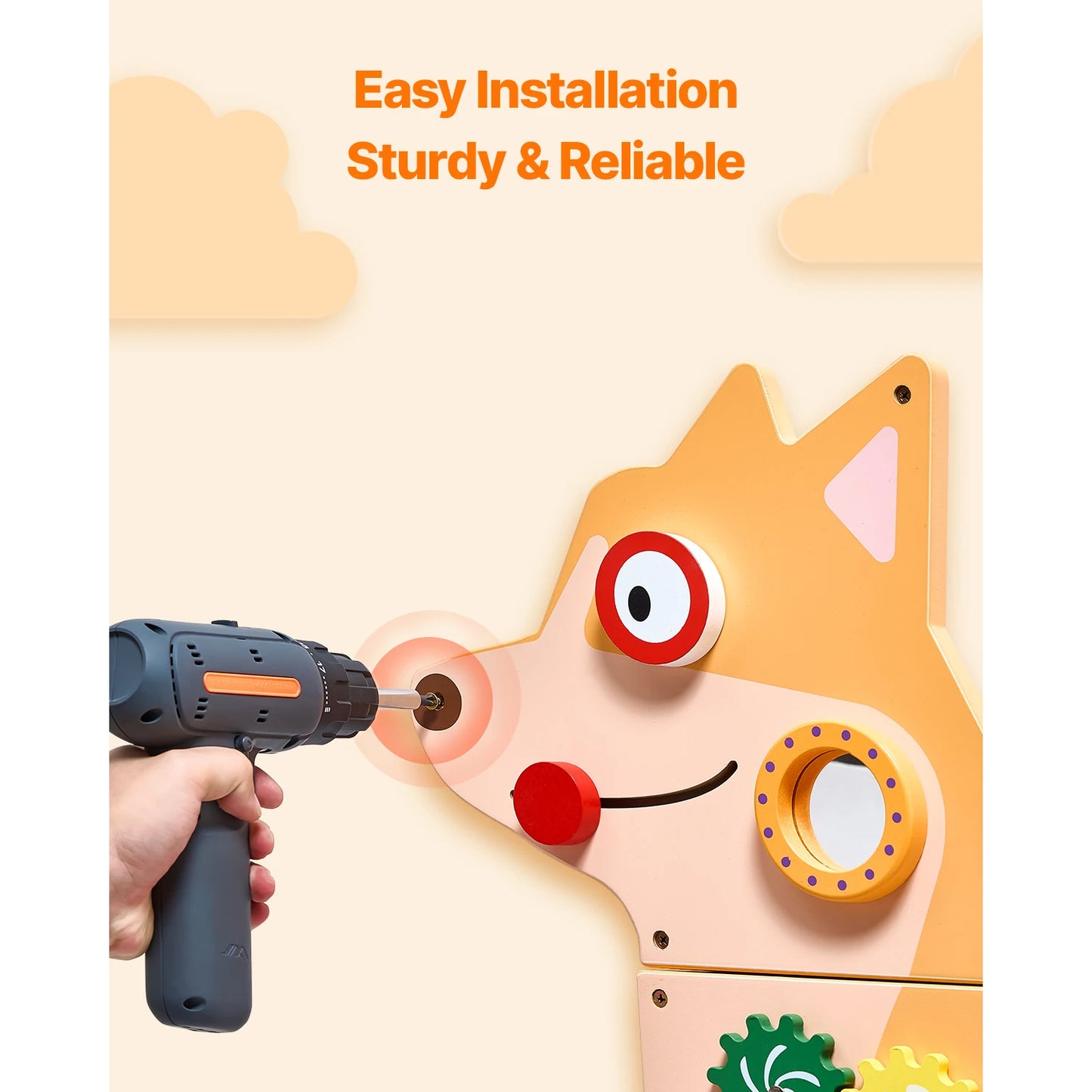 VEVOR Montessori Sensory  Puppy  Learning Activity Center.