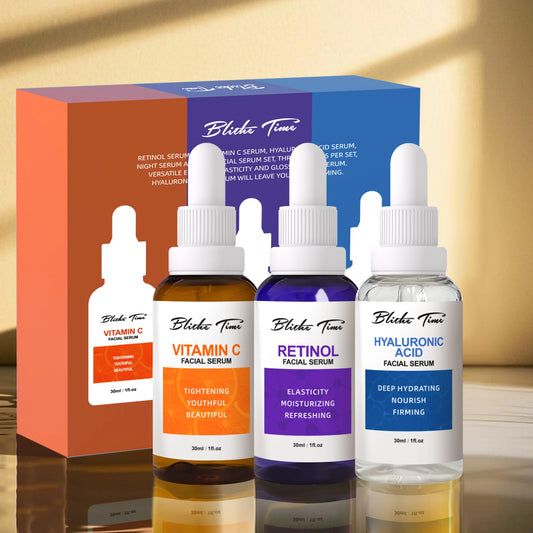 Blithe Time VITAMIN C RETINOL HYALURONIC ACID Essence Set 30ml..