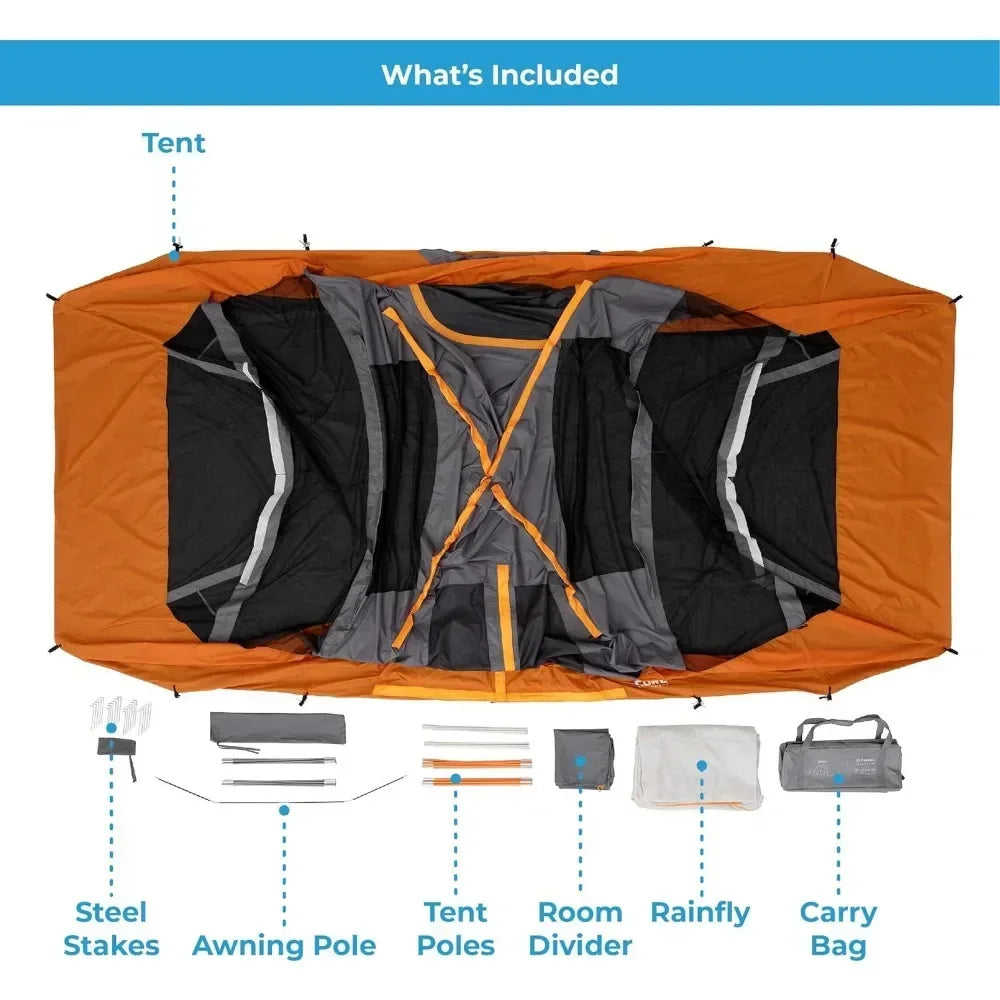 Family Tent For Camping, Hiking and Backpacking.