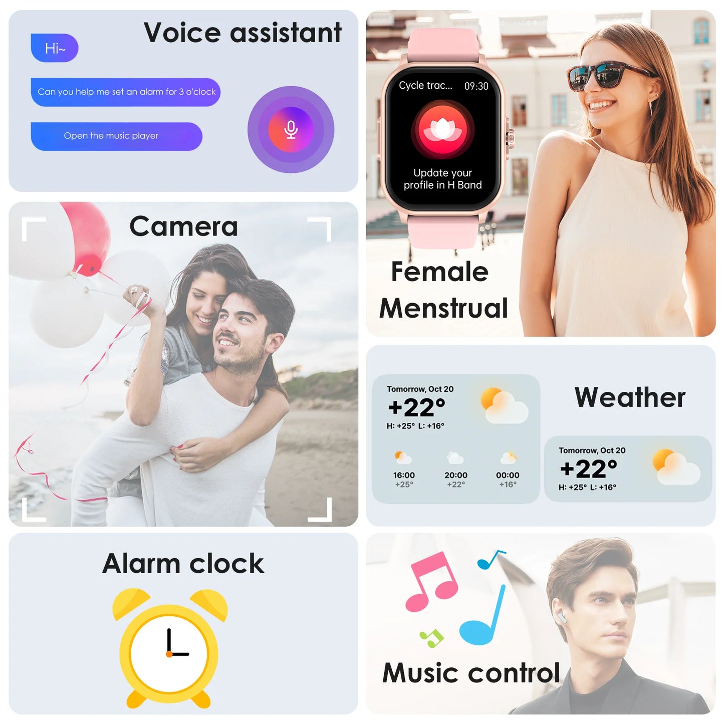 2026 MARSYU  New AI Healthy Diagnose ECG+PPG Smart Watch For Women.