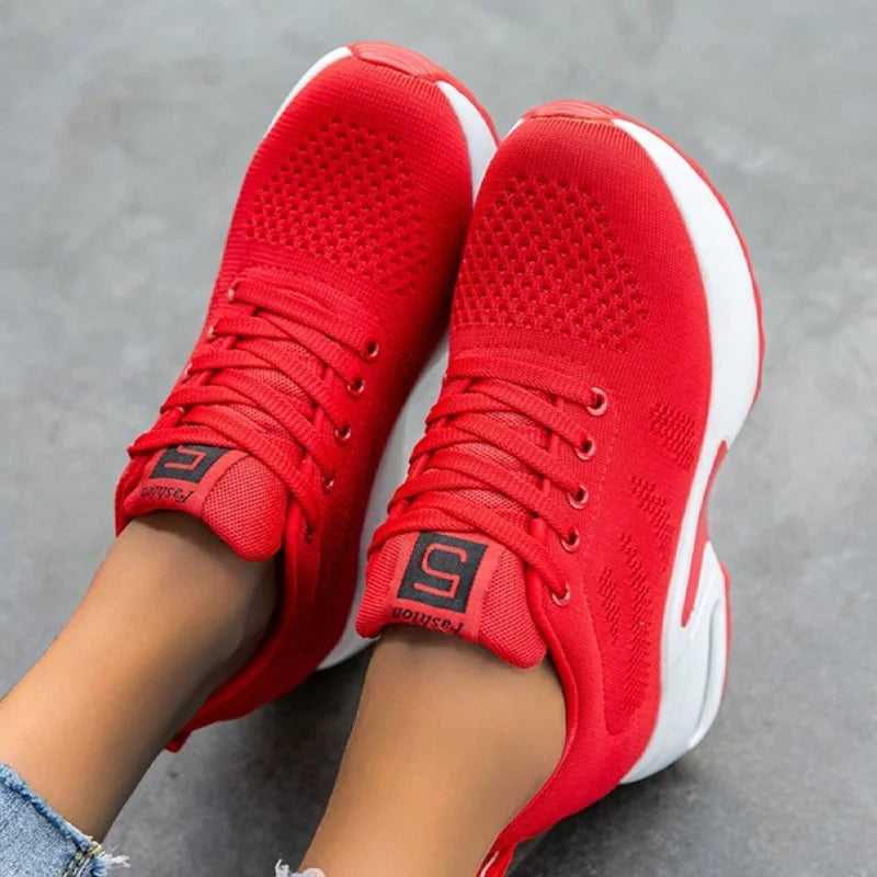 Women Air Cushion Running Sneaker.