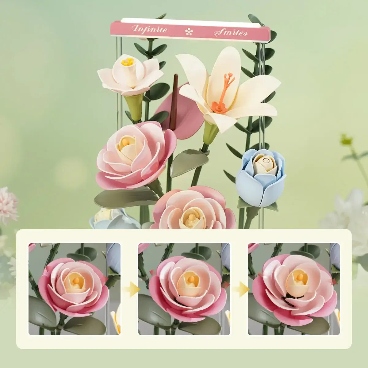 Robotime Rokr Blooming Bouquet 3D Puzzle Toys For Everyone.