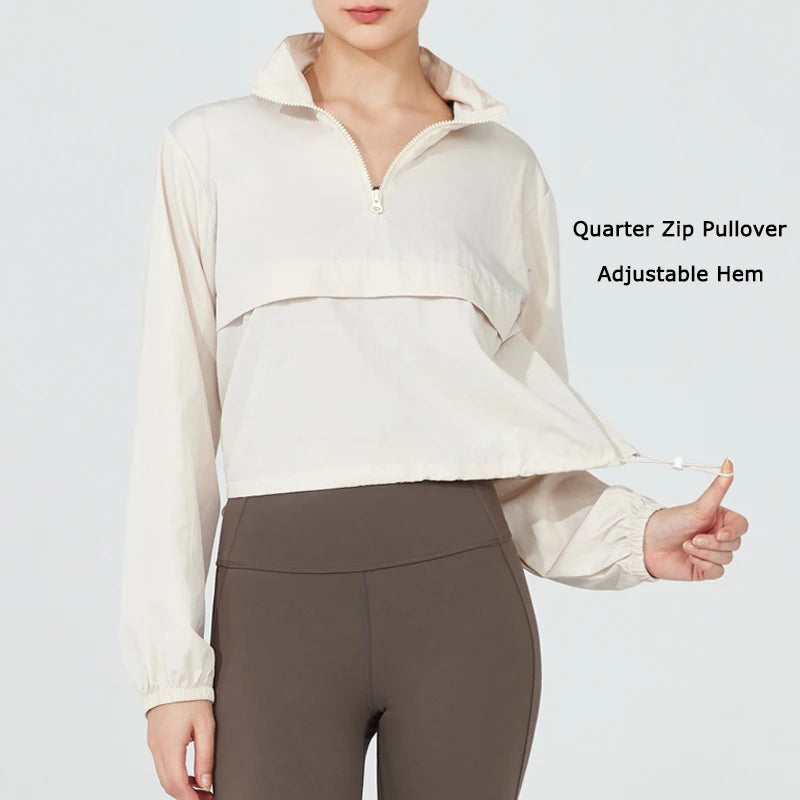 VITALINOVO Women's Athletic  Waterproof Lightweight Jacket.