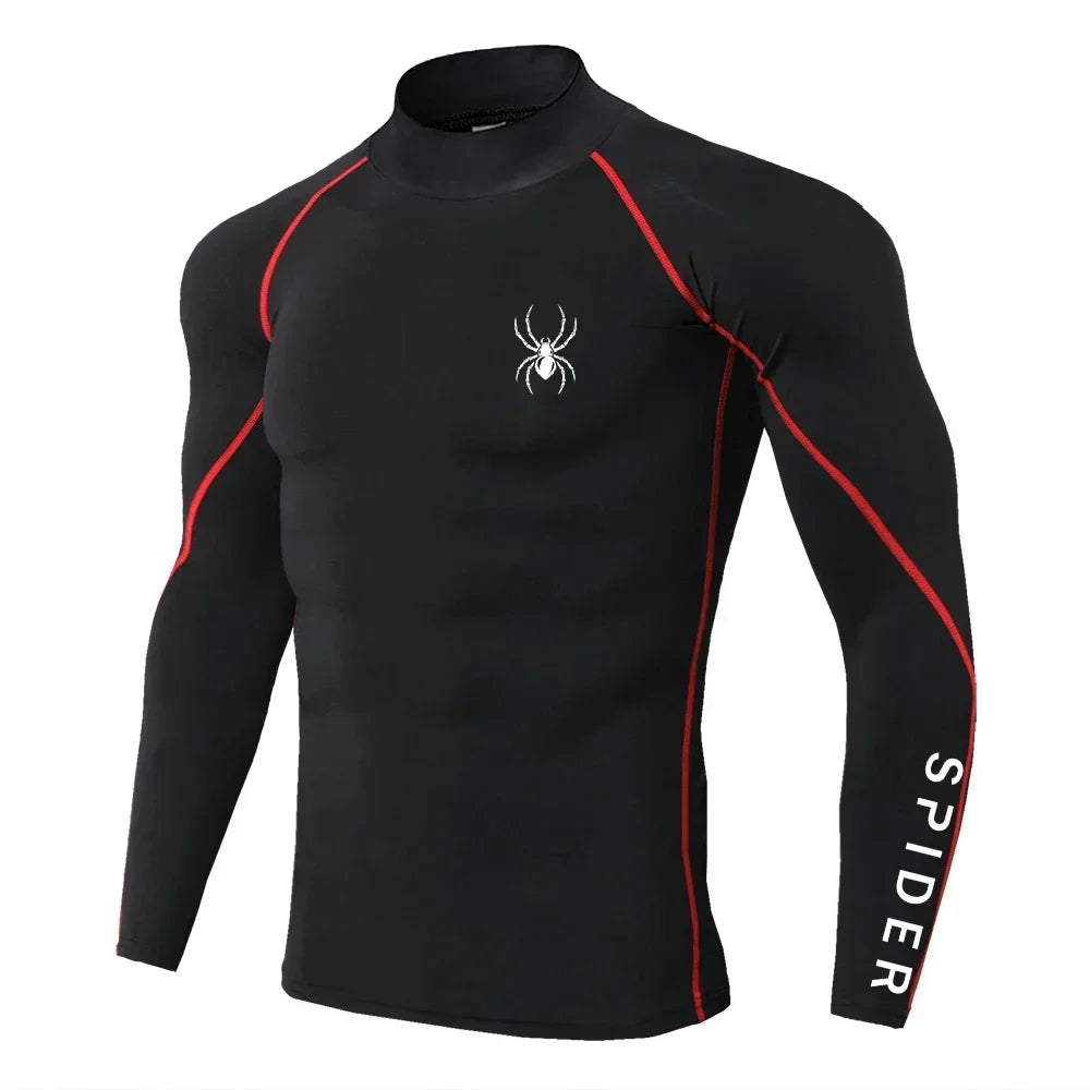 OLGLET Compression Long Sleeve Sport Shirts For Men.