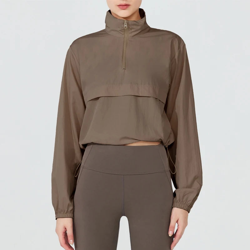 VITALINOVO Women's Athletic  Waterproof Lightweight Jacket.