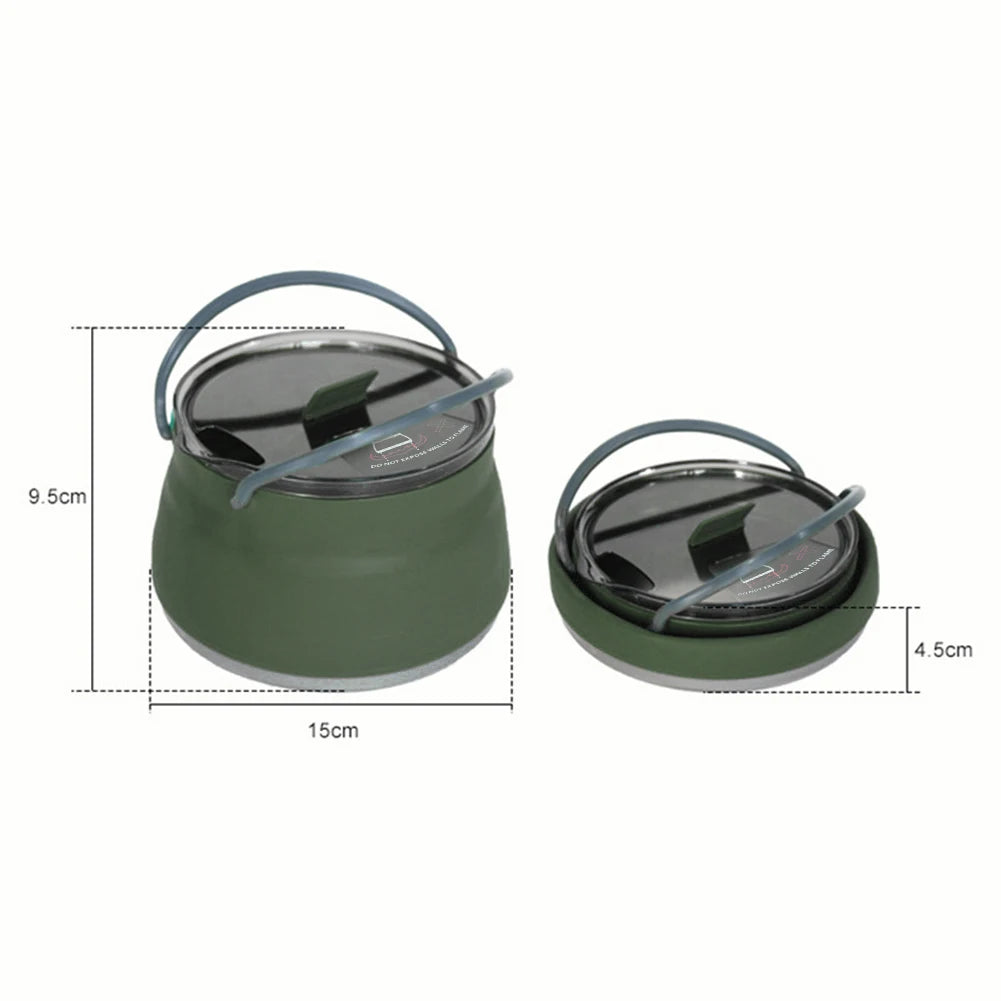 Foldable & Portable Camping Cook Pot.
