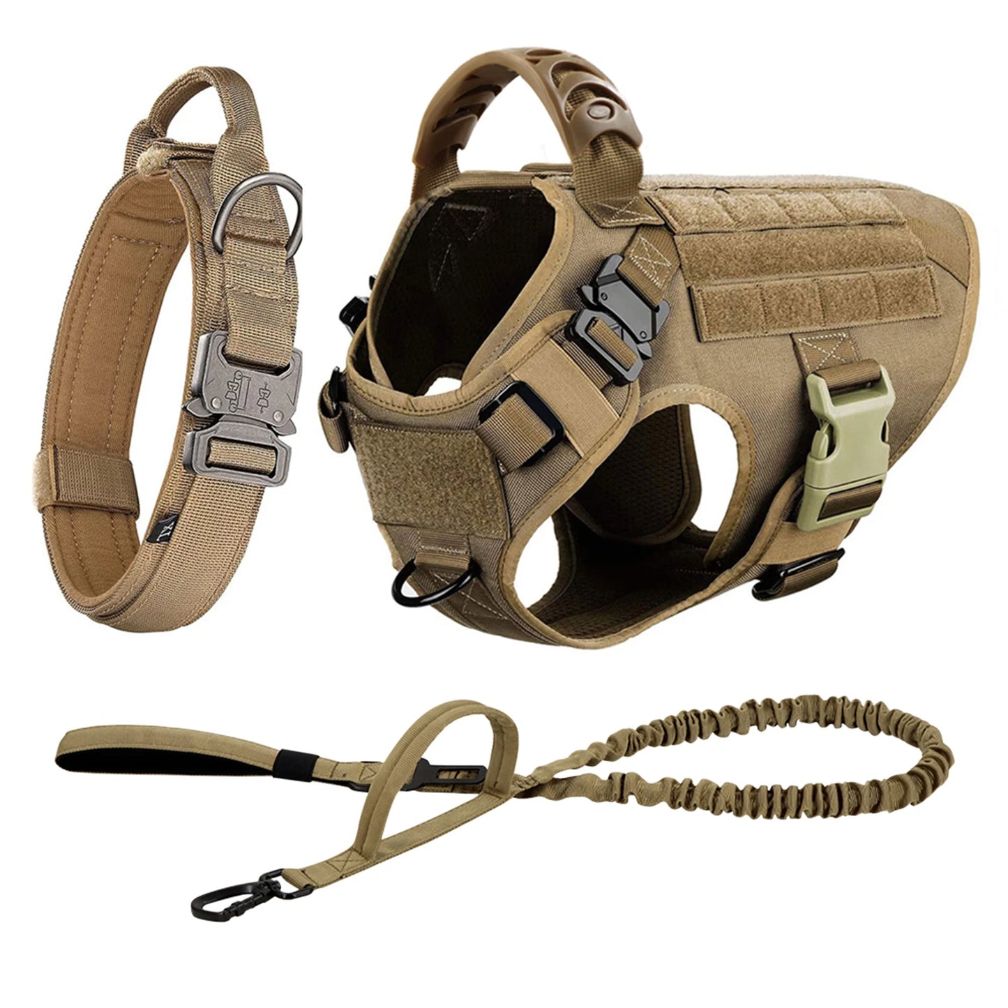 Large Dog Harness And Leash Set For Medium & Large Dogs.