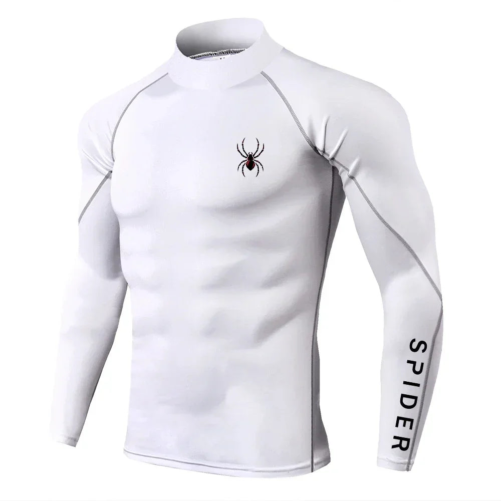 OLGLET Compression Long Sleeve Sport Shirts For Men.